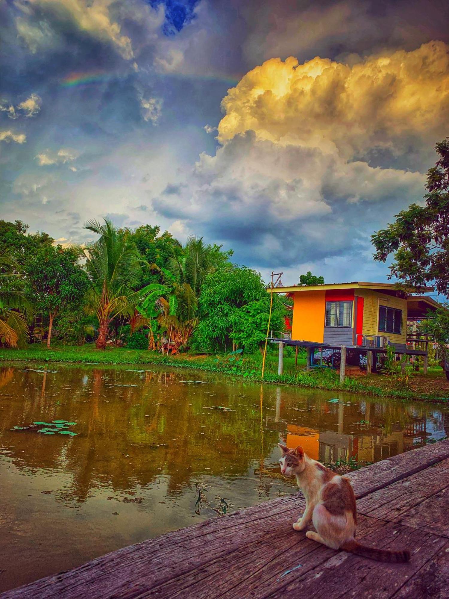 Baan Hug Na Apartment Ban Khao Chakan Bagian luar foto